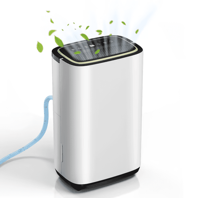 UrbanSync Compressor Dehumidifier with Drain Hose for Basement, Bedroom, Office