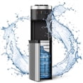 thumbnail image 1 of UrbanSync Bottom-Load Water Dispenser for Home, 3–5 Gallons, Hot, Cold & Room Temperature, Child Lock, Gray, New, 1 of 7
