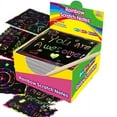 thumbnail image 1 of UrbanWave 100 Pcs Scratch Off Craft Kit For Kids Color Drawing Note Pad Supply For Girls Boys DIY Party Game Activity Easter Christmas Toy Arts And Crafts for Kids Ages 2-4 Kids Arts And Crafts Ages, 1 of 8
