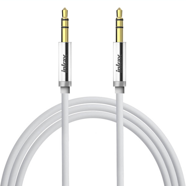 AUX Cable Braided 3.5mm Audio For Car Phone Cord Male To Male Auxiliary 1M