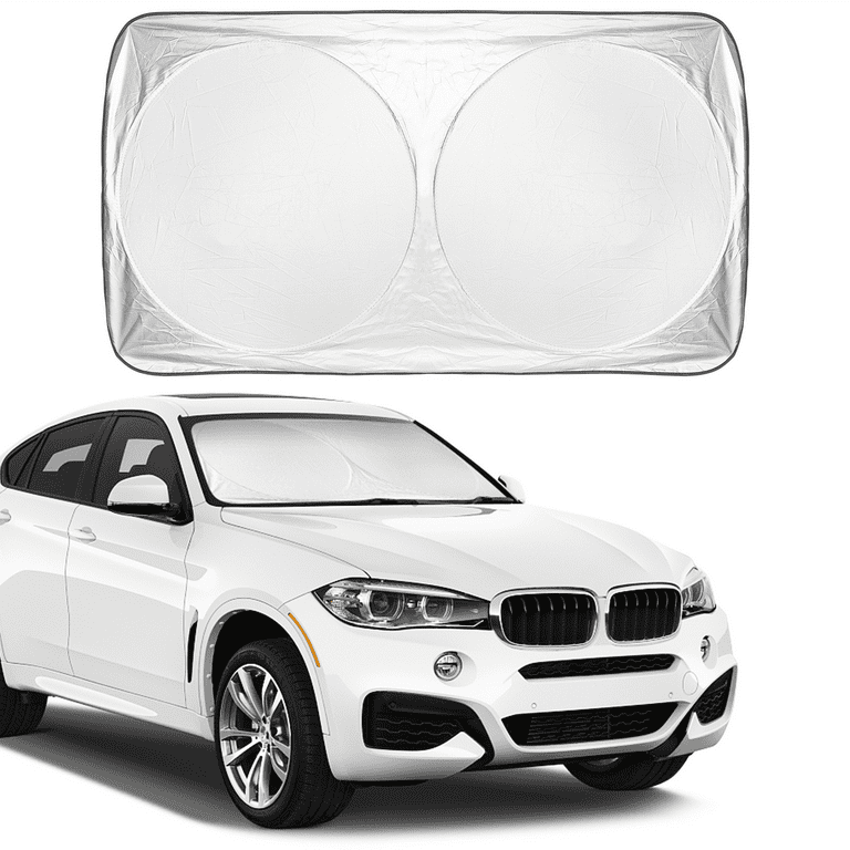 UrbanX Car Windshield Sun Shade for Lincoln MKZ Durable 240T Material Car Sun Visor for UV Rays Sun Heat Protection Car Interior Accessories for