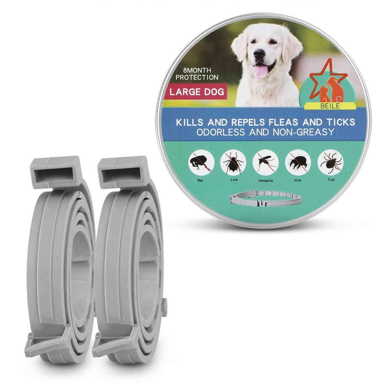 UrbanX Collar for Fila Brasileiro and Other Large Size Working Dogs.  Waterproof & Adjustable (2 Packs)