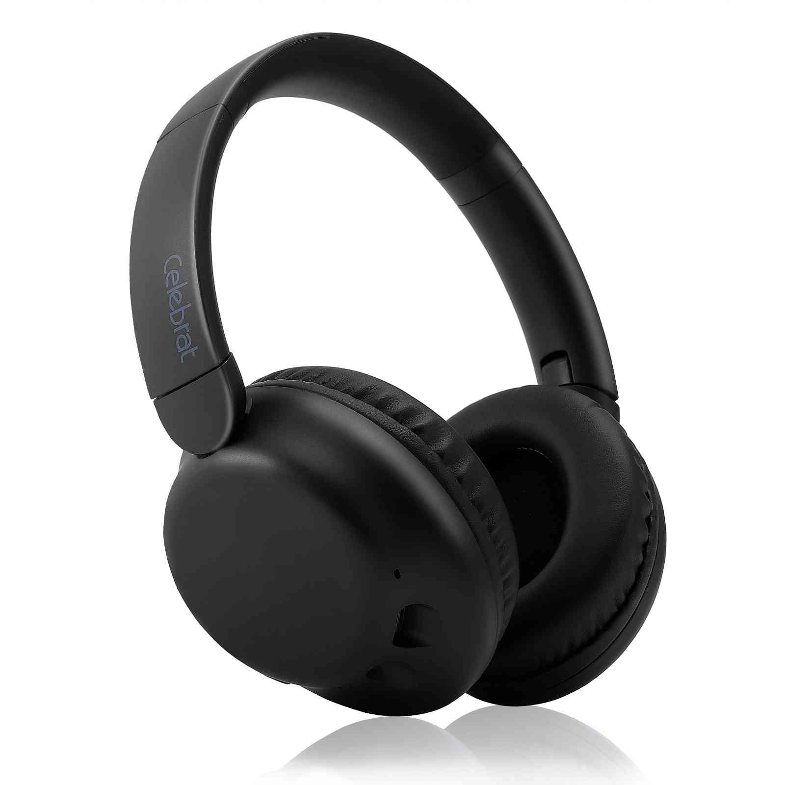 UrbanX Perfect Comfort 955 II Overhead Wireless Bluetooth Headphones For Realme C2 Noise Cancelling with Black
