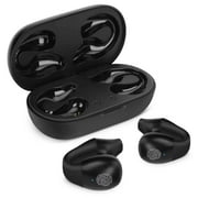 UrbanX QC3 True Wireless Earbuds Bluetooth Headphones Touch Control with Charging Case Stereo Earphones in-Ear Built-in Mic Headset Premium Deep Bass for BLU Grand M - Black