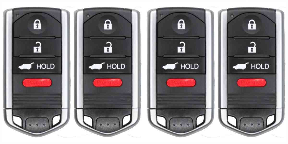 UrbanX Replacement Smart Key Fob For 2016 Acura ILX (FCC ID: KR5V1X) - Uncut Transponder Key