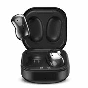 UrbanX Street Buds Live True Bluetooth Wireless Earbuds For Meizu Note 8 With Microphone (Wireless Charging Case Included) Black