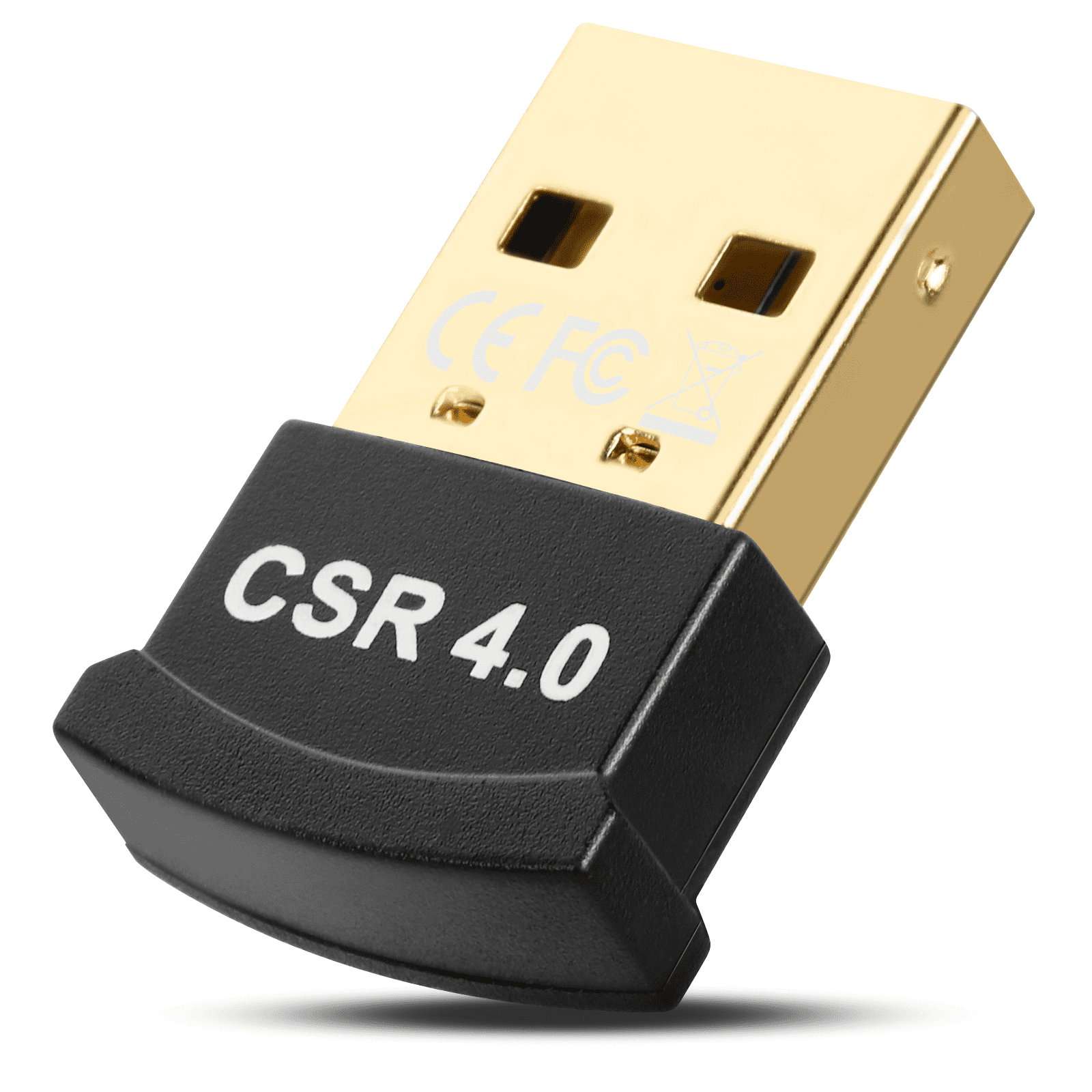 Updated Drive-Free Mini USB Bluetooth V4.0 Dongle CSR4.0 Dual Mode Wireless  Adapter for