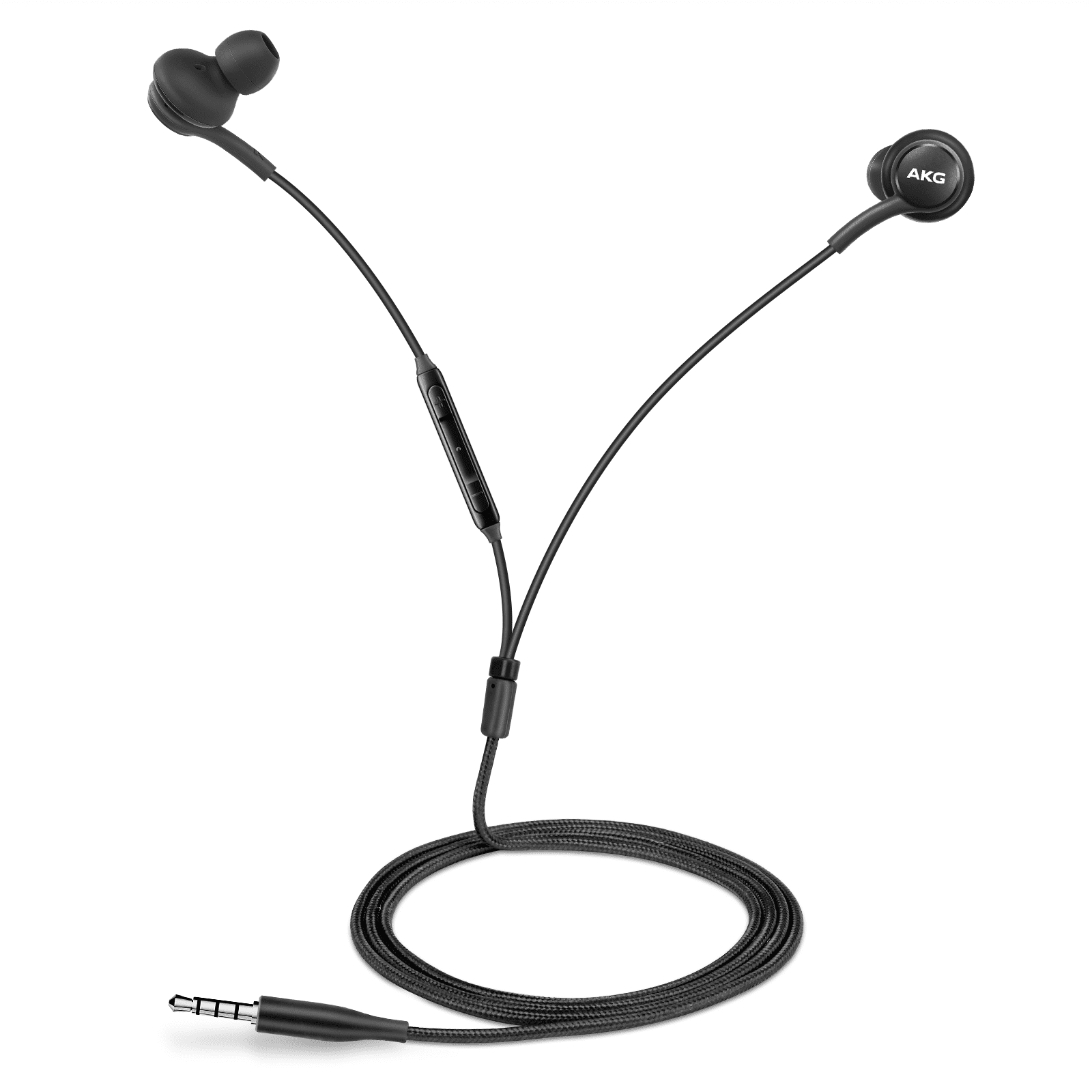 UrbanX Wired 3.5MM Jack Durable Earphones Earbuds w Microphone and Volume Control Deep Bass Clear Sound Noise Isolating in Ear Headphones Ear Buds