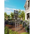 thumbnail image 1 of Urbana 14" L x 68" H Ladder Garden Trellis, Embossed Vinyl, Slate Gray, VT17211, 1 of 1