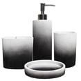 thumbnail image 1 of Urbana Bath Accessory Collection Poly Resin 4 Piece Bathroom Set, 1 of 5