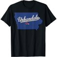 thumbnail image 1 of Urbandale Iowa IA Map T-Shirt, 1 of 3