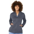 thumbnail image 1 of Urbane Performance Tailored Fit Stretch 3-Pkt Fleece Scrub Jacket for Women 9872, 1 of 8