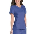 thumbnail image 1 of Urbane 'Sophie' Crossover Tunic Scrub Top, 1 of 1