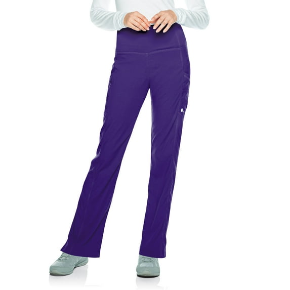 Urbane Women's Align Contemporary Slim Fit Fade Resistant 3 Pockets Pull On Cargo Scrub, Style 9333