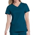 thumbnail image 1 of Urbane by Landau Women's Sophie Crossover Tunic Scrub Top, Style 9577, 1 of 9