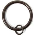 thumbnail image 1 of Urbanest Curtain Rings with Eyelets, 1.5" Inner Diameter, Set of 14 - Oil-rubbed Bronze (ORB), 1 of 6