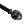 thumbnail image 1 of Urbanest 1" Diameter Artichoke Curtain Rod, 28"-48", Burnt Gold, 1 of 6