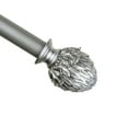 thumbnail image 1 of Urbanest 1" Diameter Artichoke Curtain Rod, 28"-48", Pewter, 1 of 6