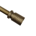 thumbnail image 1 of Urbanest 1" Hammered Adjustable Curtain Rod with Designer Finials — Heavy-Duty Metal Telescoping Rod, Easy Install, 84"–120″, Renaissance Gold, 1 of 7