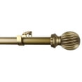 thumbnail image 1 of Urbanest 1" Diameter Lecca Curtain Rod, 84"-120", Renaissance Gold, 1 of 1