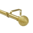 thumbnail image 1 of Urbanest 1" Favo Adjustable Curtain Rod, 28"-48", Renaissance Gold, 1 of 6
