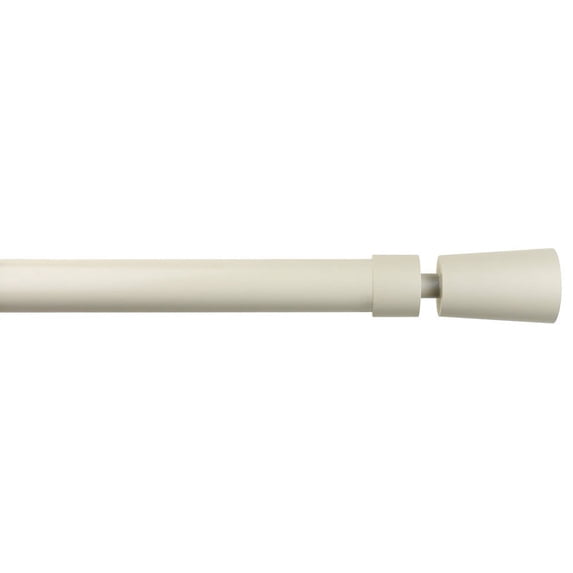 Urbanest 1" Nagle Curtain Rod, 28"-48", French White