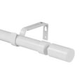 thumbnail image 1 of Urbanest 1" Sullivan Curtain Rod, 84"-120", Glossy White, 1 of 6