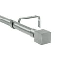 thumbnail image 1 of Urbanest 1" Wright Adjustable Curtain Rod, 28"-48", Pewter, 1 of 6