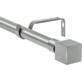 thumbnail image 1 of Urbanest Adjustable Single Curtain Rod Set Wright Finials – 1 - Inch Diameter, With Pewter Rod, 48–84 Inches, 1 of 6