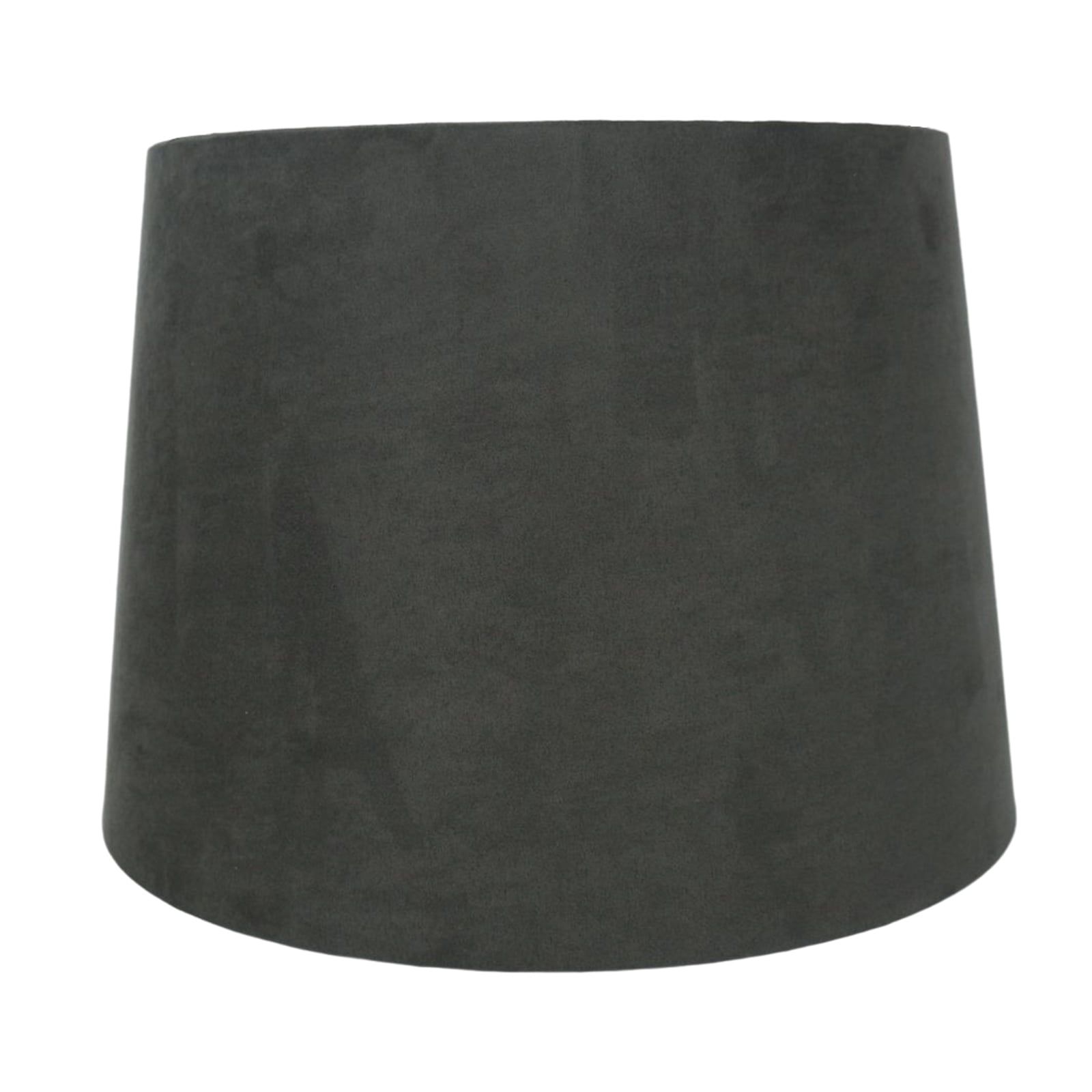 Urbanest 16" Suede Hardback Lamp Shade, Gray