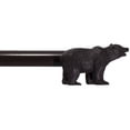 thumbnail image 1 of Urbanest Farmhouse Bear 3/4" Adjustable Curtain Rod – Heavy-Duty Telescoping Drapery Rod with Decorative Bear Finials – Extendable Window Rod for Curtains & Drapes, 48"–84″, Oil-rubbed Bronze (ORB), 1 of 5
