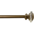 thumbnail image 1 of Urbanest Adjustable Single Curtain Rod Set Cassini Finials – 3/4 - Inch Diameter, With Renaissance Gold Rod, 28–48 Inches, 1 of 1