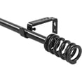 thumbnail image 1 of Urbanest Adjustable Single Curtain Rod Set Coil Finials – 3/4-Inch Diameter, With Black Rod, 84–120 Inches, 1 of 6