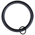 thumbnail image 1 of Urbanest 3" Metal Curtain Rod Rings with Eyelets, Fits up to 2.5″ Rod – Durable Drapery Rings for Smooth Gliding & Secure Grip, 16 Pieces, Black, 1 of 2