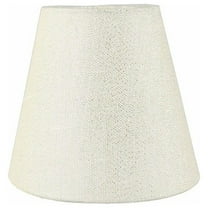 Urbanest 3x5x4.5" Chandelier Shade, Metallic Cream