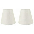 thumbnail image 1 of Urbanest 3x5x4.5" Chandelier Shade, Metallic Natural, Set of 2, 1 of 1