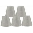 thumbnail image 1 of Urbanest 3x5x4.5" Chandelier Shade, Metallic Taupe, Set of 5, 1 of 1