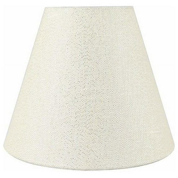 Urbanest 3x6x5" Chandelier Shade, Metallic Cream