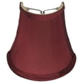 thumbnail image 1 of Urbanest Half Chandelier Shade, 2.5″ Top × 5″ Bottom × 5″ Slant Height – Replacement Lamp Shades for Chandelier, Pendant Light, Wall Sconce & Small Table Lamp, 1-Piece, Burgundy, 1 of 2