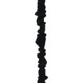 thumbnail image 1 of Urbanest 5 Feet Linen Chandelier Chain Cord Cover, Light Cord Wrap, Decorative Ceiling Chain Cover for Pendant Lights, Lamps, Chandeliers, Drapes – Black, 1 of 1