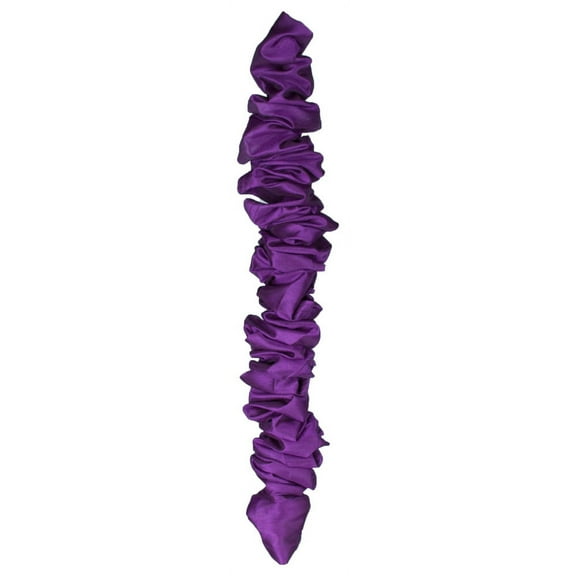 Urbanest 9 Feet Faux Silk Chandelier Chain Cord Cover, Light Cord Wrap, Decorative Ceiling Chain Cover for Pendant Lights, Lamps, Chandeliers, Drapes – Purple