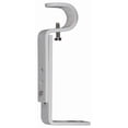 thumbnail image 1 of Urbanest Single Curtain Rod Bracket for 1/2" and 5/8" Drapery Rod, Adjustable Wall Mount Curtain Rod Holder, Heavy-Duty Metal Curtain Hardware, 1 Pc, Glossy White, 1 of 1