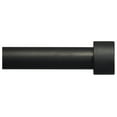 thumbnail image 1 of Urbanest Adjustable End Cap Drapery Rod, 5/8", Black, 28"-48", 1 of 2