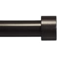 thumbnail image 1 of Urbanest Adjustable Single Drapery Curtain Rod – 5/8” Diameter, 84”–120”, Bronze Finish with End Caps – Window Curtain Hardware, 1 of 2