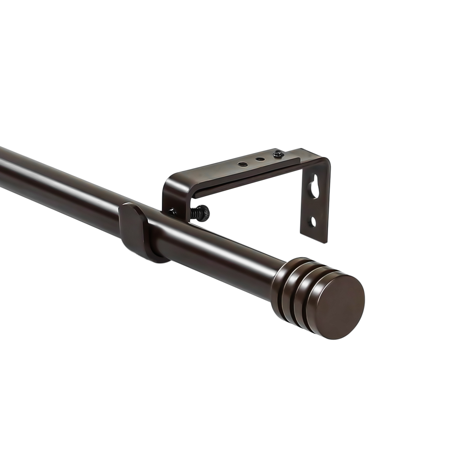 Urbanest Adjustable Spire Curtain 5/8" Rod, 48"-84", Bronze