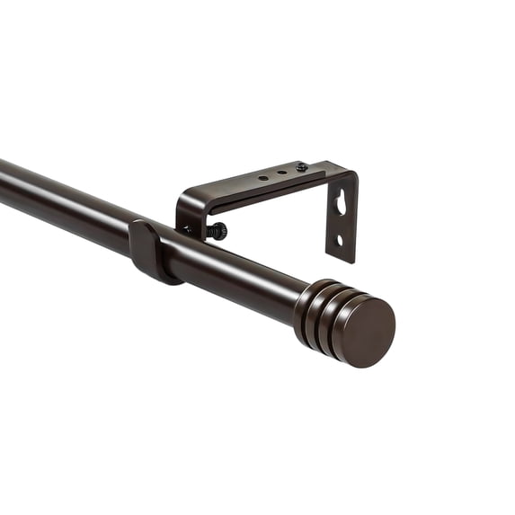 Urbanest Adjustable Spire Curtain 5/8" Rod, 48"-84", Bronze