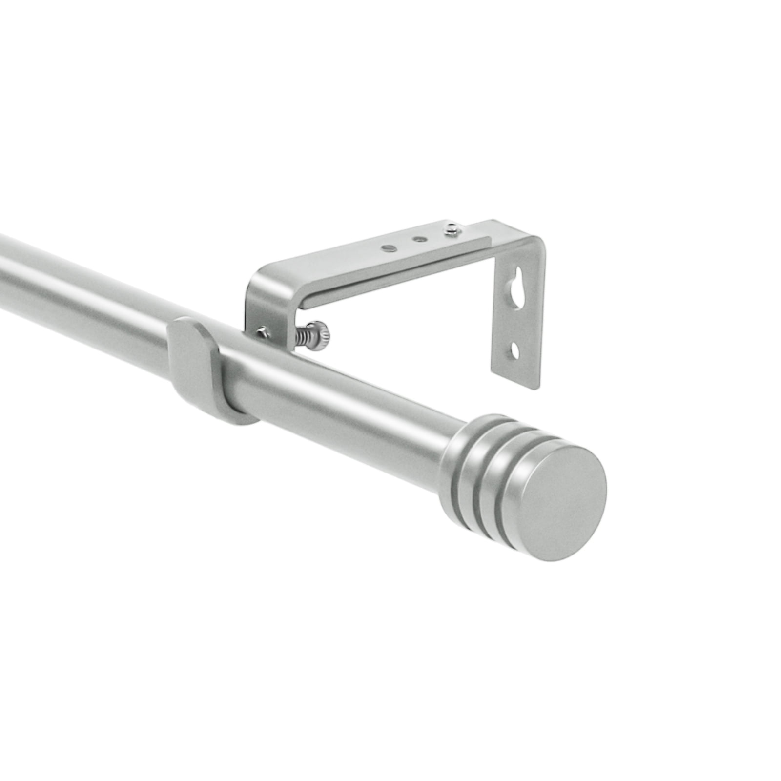 Urbanest Adjustable Spire Curtain 5/8" Rod, 84"-120", Pewter