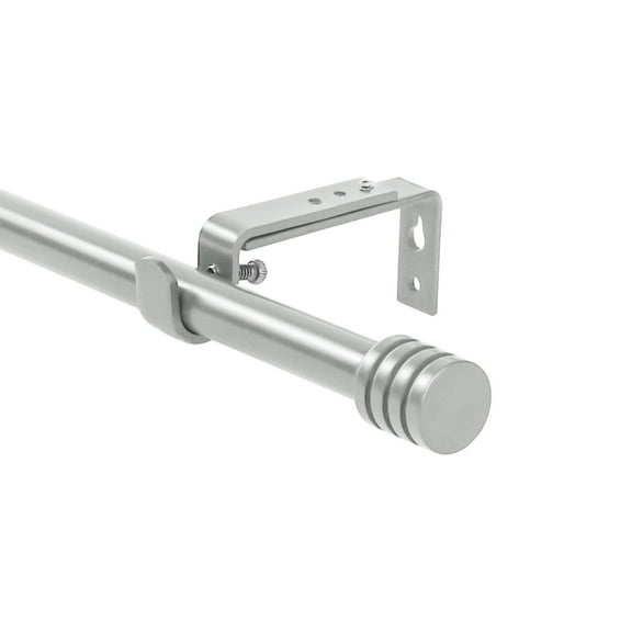 Urbanest Adjustable Spire Curtain 5/8" Rod, 84"-120", Pewter