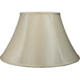 thumbnail image 1 of Urbanest Softback Faux Silk Bell Lampshade – 7" Top x 14" Bottom x 9" Slant Height – Cream Tone – Spider Fitter-Classic Lampshade for Table Lamps, Floor Lamps & Accent Lighting- 1 Piece, 1 of 2