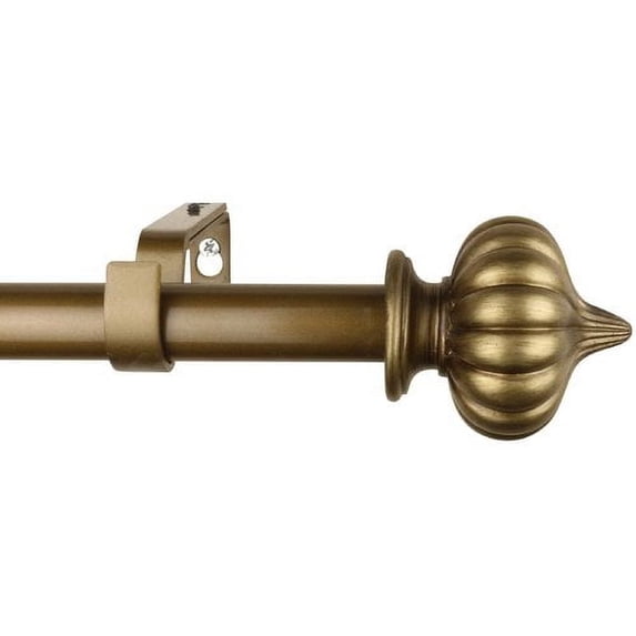 Urbanest Bishop Single Curtain Rod and Hardware Set